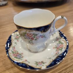 Vintage Tea Cup and Saucer Set