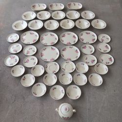 45pc Vintage Dinnerware Collection