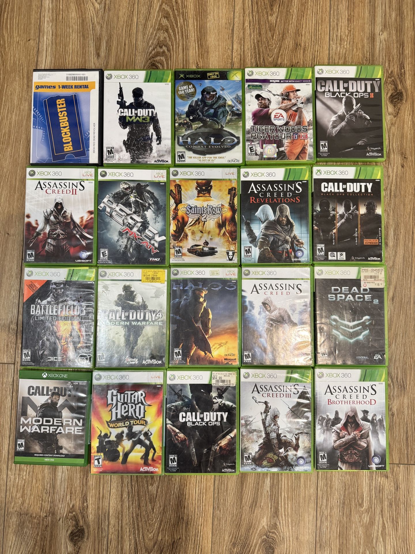 Xbox Game Lot – 25 Games – Xbox 360 + Original Xbox Titles
