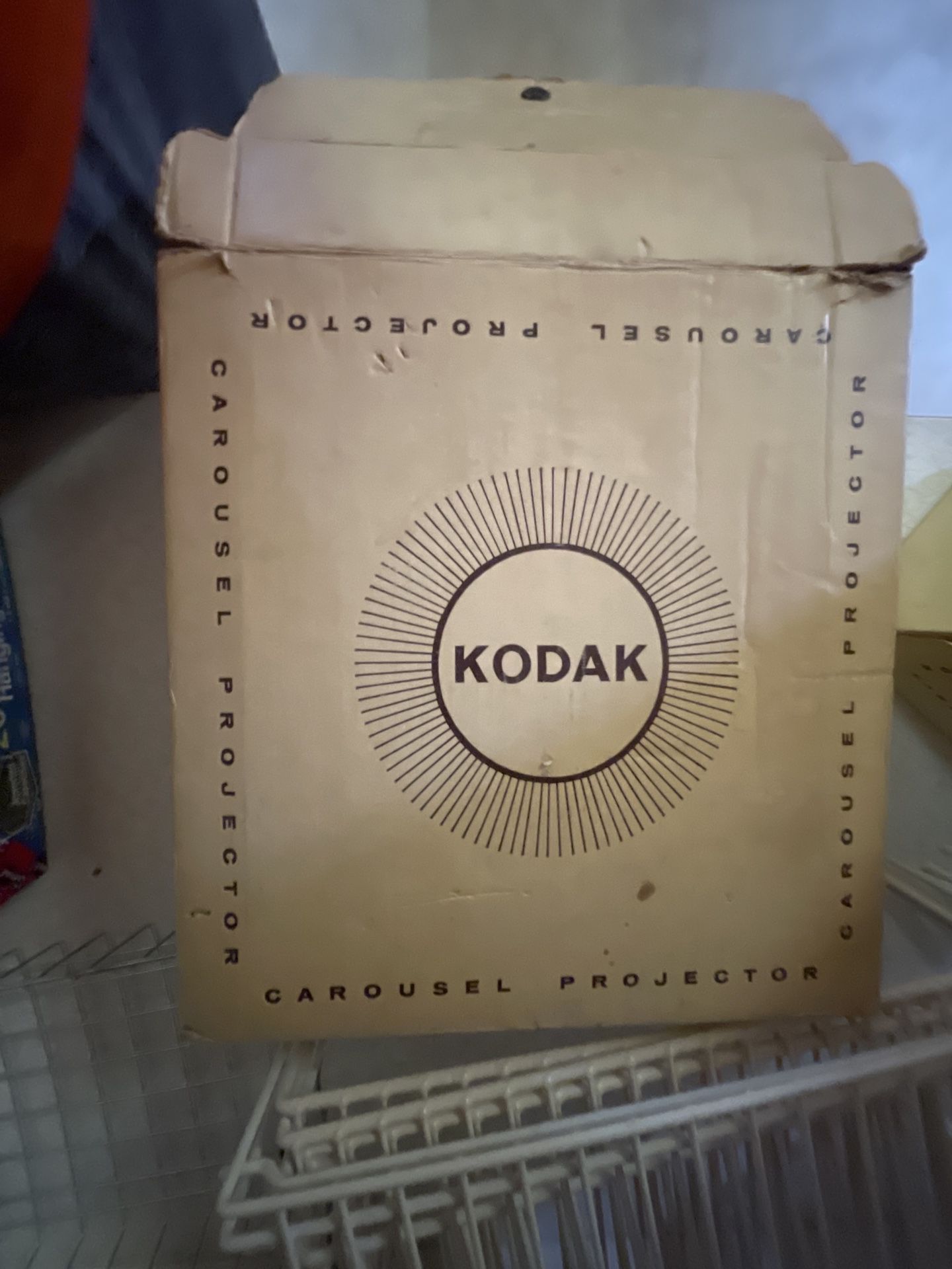 Vintage Kodak Carousel Projector 550 In Original Box 