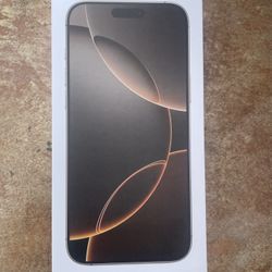 iPhone 16 pro max new in box