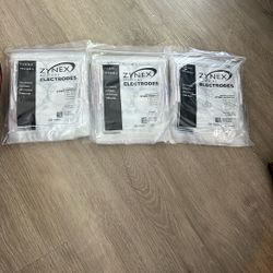 3 Packs Of Zynex Medical Electrodes