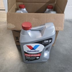 Valvoline Full Synthetic High Mileage Motor Oil 5 QT X 3 (15qt Total)