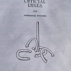 2 Brand New Sets Of Outdoor Horseshoes 