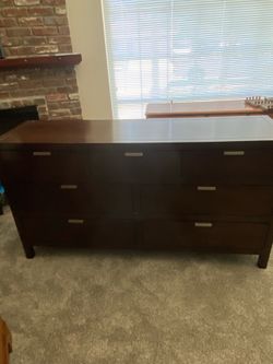 Two piece, dresser and nightstand