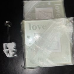 Photo Coasters & Place Card Holder