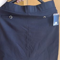 Falda Negra Básica L Stretch 