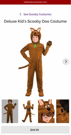 Scooby-Doo Costume - size 6