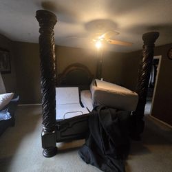 Ashley Split King Bed Set With Incline And Ma