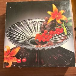 New With Tags Boxed Balmore 13” Centerpiece Bowl