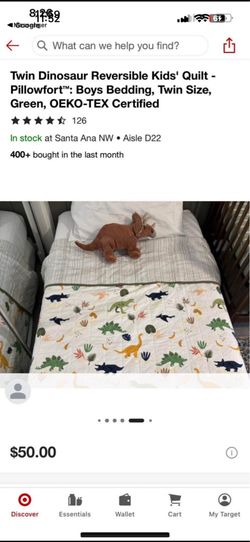 Target twin Size Dinosaur Blanket