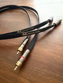 Morrow audio ph3 phono rca cables