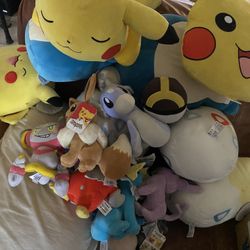 Pokémon Plushies - $125