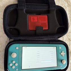 Nintendo Switch Lite With Case 