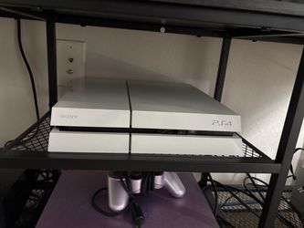 PS4 with Games and controller