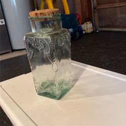 Free Glass Jar - About 14 Inches Tall 