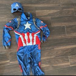 Captain America Costume (size Medium) 