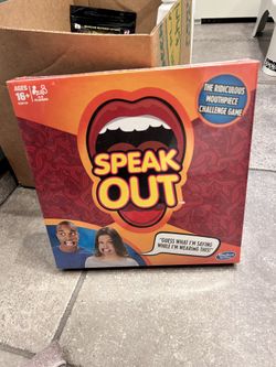 Speak Out Game