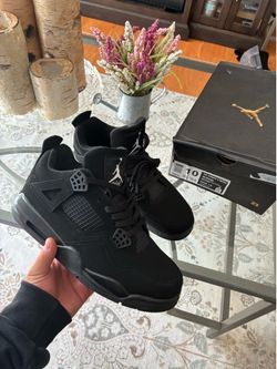 Jordan’s 4 black cats