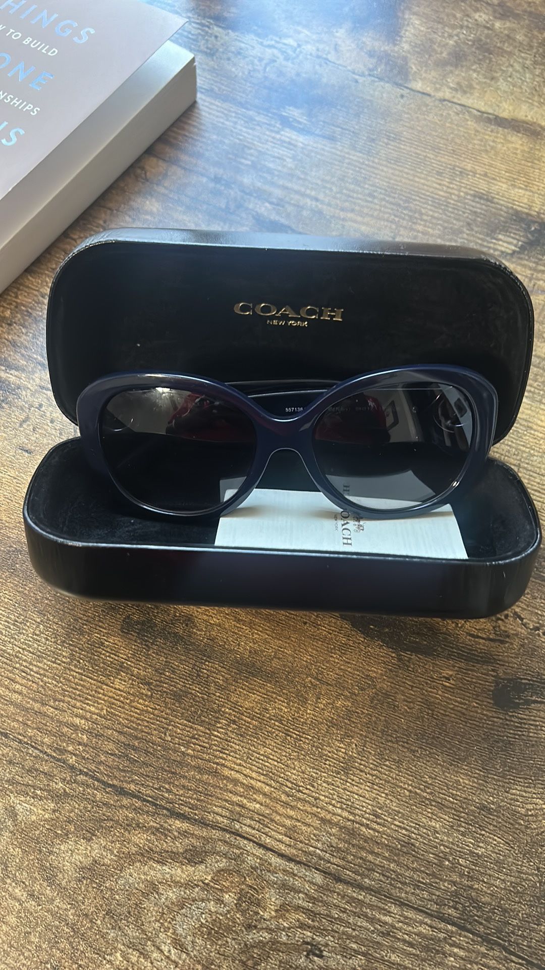 Coach Women's Dark Sunglasses