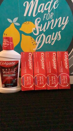 4-Colgate toothpaste 1-mouthwash all for $10