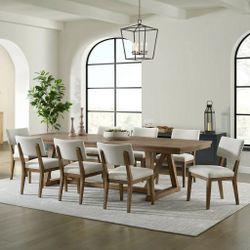 Mendocino Dining Table and 8 Chairs