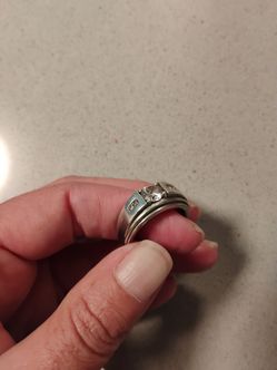 Sterling Silver Men's Ring size 10