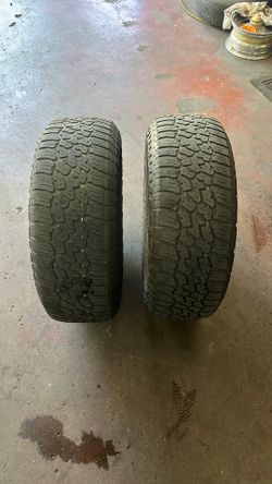 Two Used 285/65/18 116t Tires