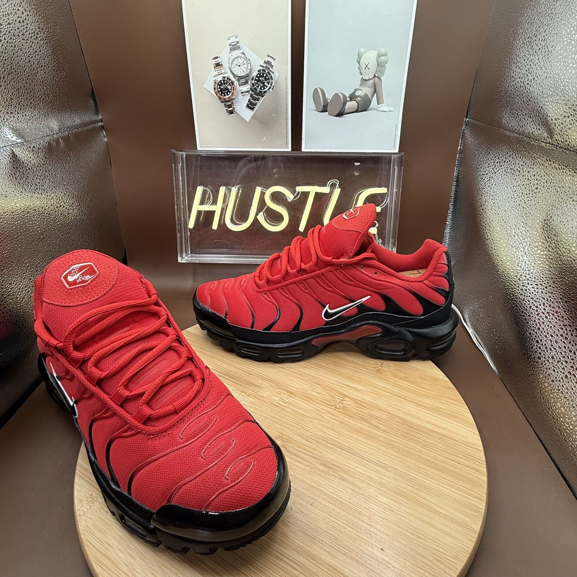 Nike Air Max Plus Tn “University Red” Athletic Shoes Mens Size 10