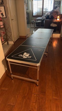 Go pong beer pong table