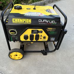 Champion Generator Dual Fuel