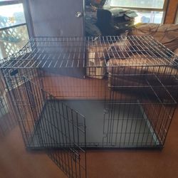 Kong Double Door Wire Dog Crate w/ Divider Panel