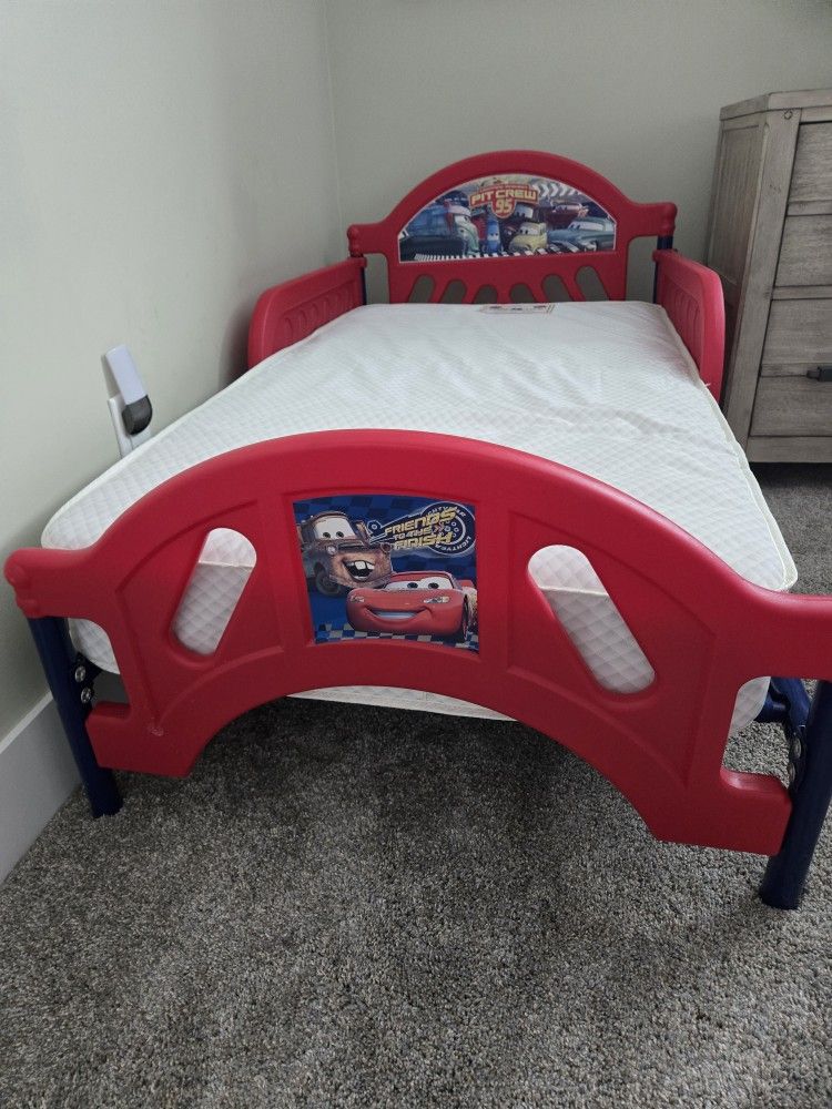 Cars Movie Toddler Bed