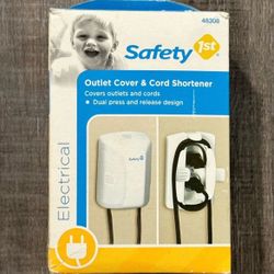 New Safety 1st Baby Proofing Outlet Cover & Cord Shortener