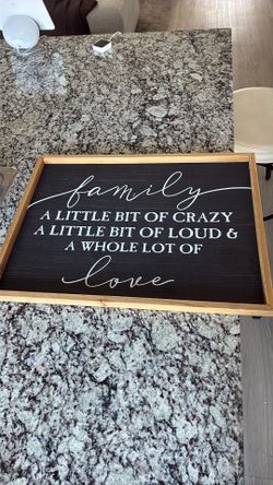 Family Quote Picture Frame