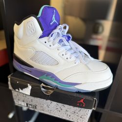 Air Jordan 5s Grape 