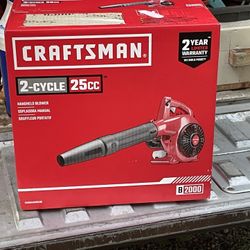 CRAFTSMAN 2 Cycle; 25 cc Gas-Powered Leaf Blower **NEW-IN-BOX**