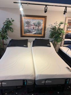 π₯Tempur medium split king / Tempur smart weld bases $2500π₯