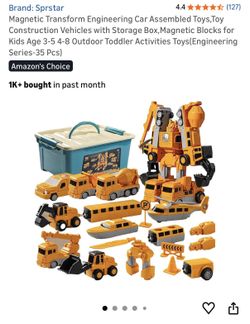 Magnetic Transforming Trucks 