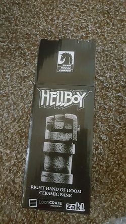 Hellboy Right Hand of Doom Ceramic Bank