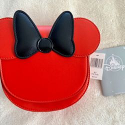 Disney Minnie Mouse red icon crossbody fashion bag