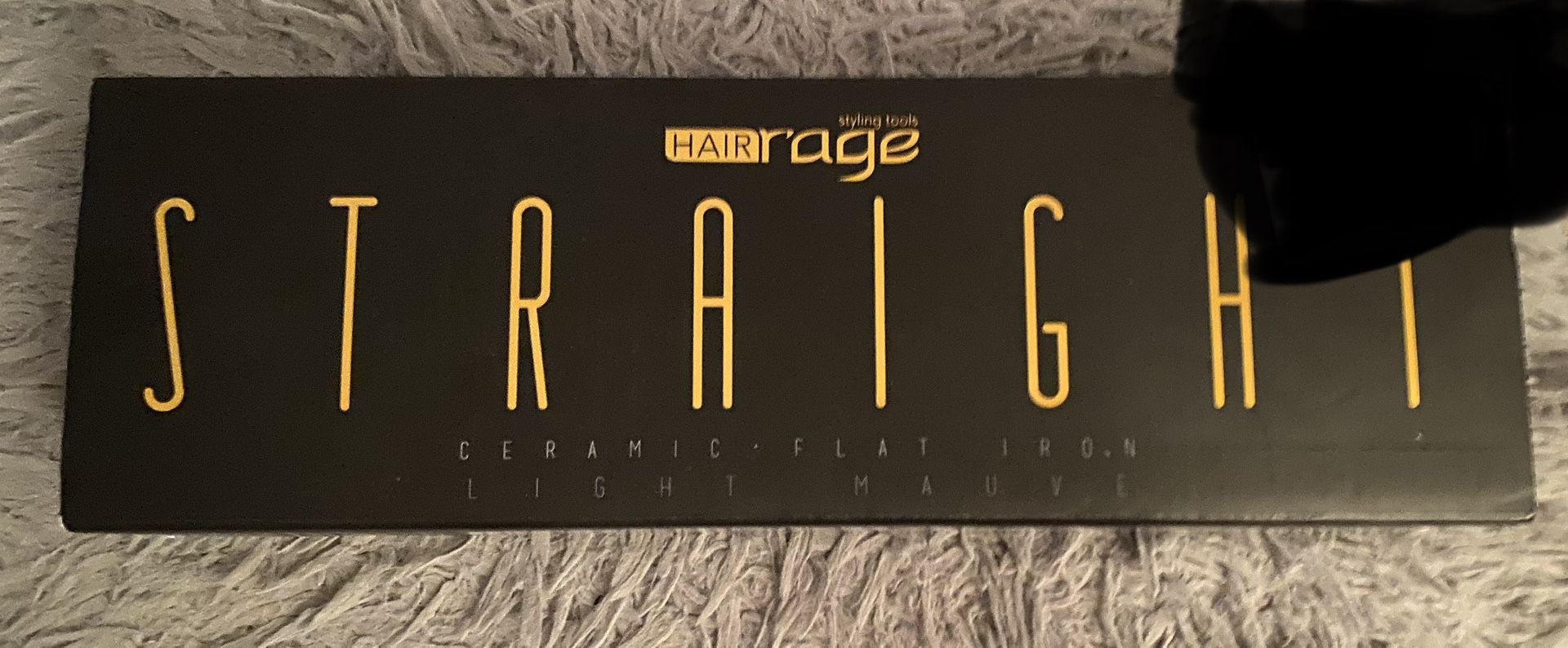NWT Hair Rage Straightener 