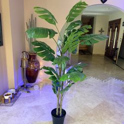 Large Artificial Monstera Plant