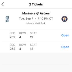 Astros Tickets 