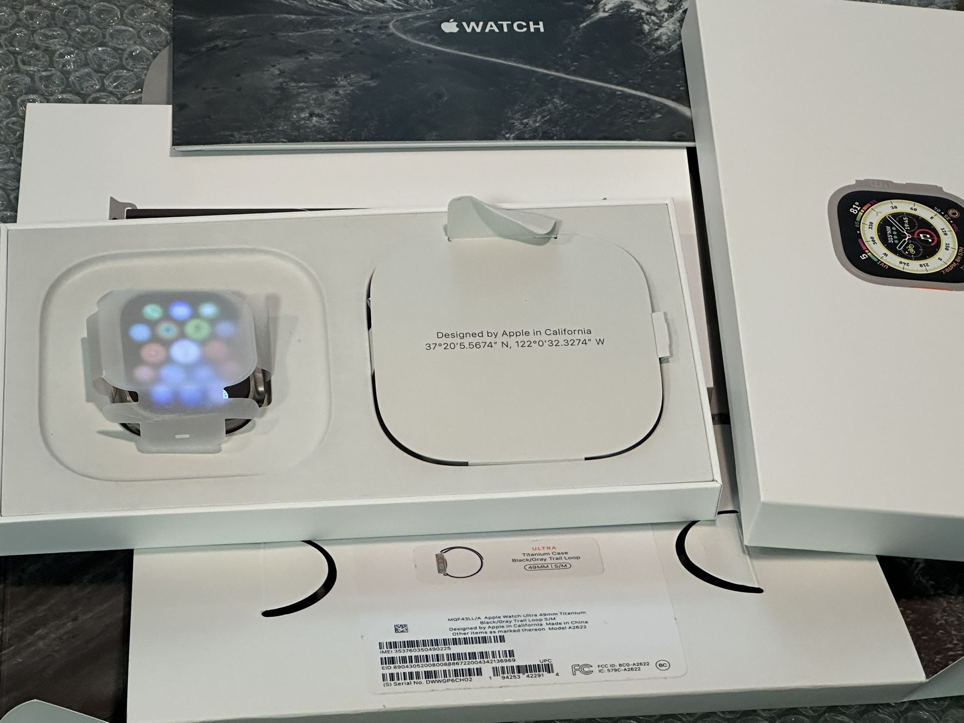 Apple Watch ULTRA One NEW in Box 49MM Titanium ⌚️