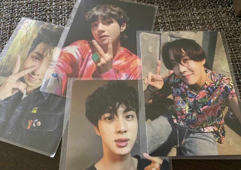 BTS official lightstick photocards (version 3)