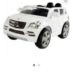 Mercedes-Benz GL450 SUV Powered Ride-On - White

