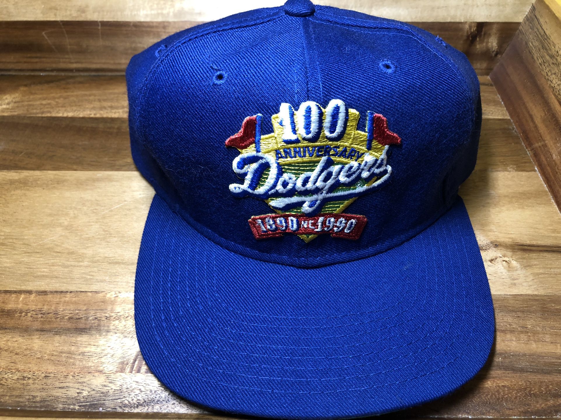 Vintage 100th Anniversary Dodgers Snapback Baseball Hat Rare In Great Shape  $80 for Sale in Los Angeles, CA - OfferUp
