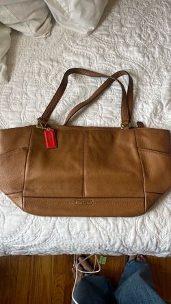 Coach brown purse