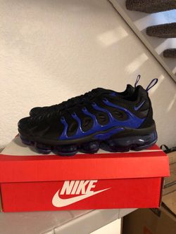 Vapormax blue with black